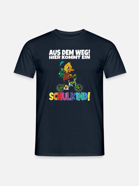 Écolier 2024 entrant à l'école - T-shirt homme - marine