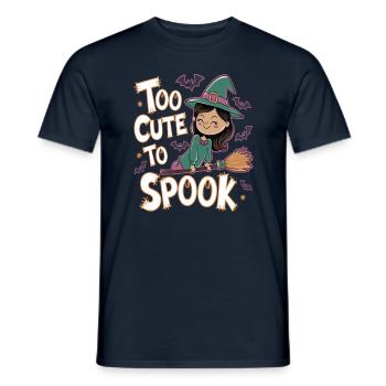 Zu Niedlich Zum Gruseln Halloween - Männer T-Shirt - Navy - Vorne - AI Model Male 178 light (178cm)