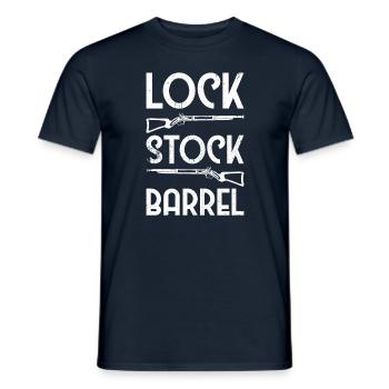 Vorderlader Muzzleloader Muzzle Loading - Men's T-Shirt - navy - Front - AI Model Male 178 light (178cm)