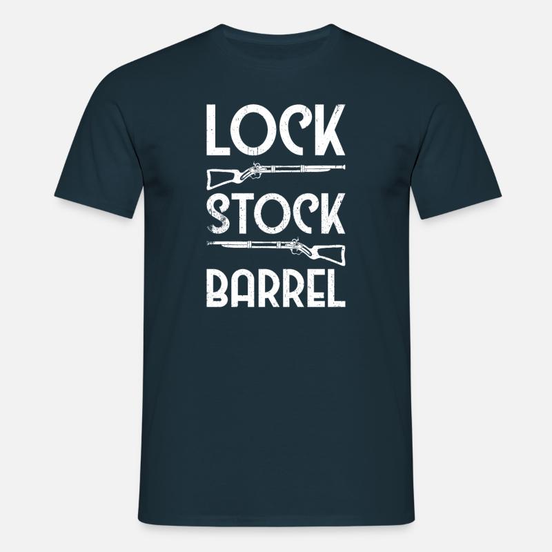 Vorderlader Muzzleloader Muzzle Loading - Männer T-Shirt - Navy