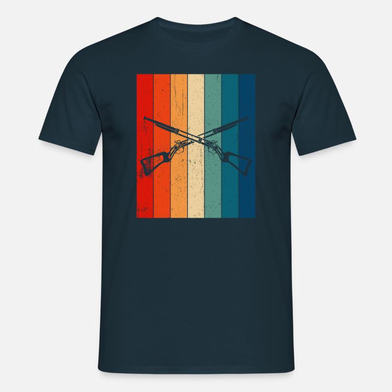 Vorderlader Muzzleloader Muzzle Loading - Men's T-Shirt - navy