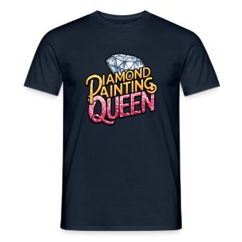 Diamond Painting Diamond Painter - Männer T-Shirt - Navy - Vorne - AI Model Male 178 light (178cm)