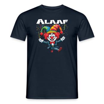 Karneval Kostüm Fasching Fastnacht - Männer T-Shirt - Navy - Vorne - AI Model Male 178 light (178cm)