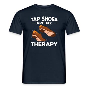 Tap Dance Tap Dancing Tap Dancer - Men's T-Shirt - navy - Front - AI Model Male 178 light (178cm)