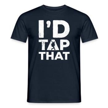 Tap Dance Tap Dancing Tap Dancer - Men's T-Shirt - navy - Front - AI Model Male 178 light (178cm)