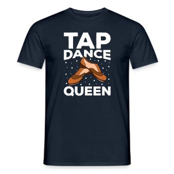 Tap Dance Tap Dancing Tap Dancer - Men's T-Shirt - navy - Front - AI Model Male 178 light (178cm)