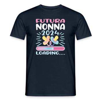 Nonna 2024 Loading Grandma 2024 - Men's T-Shirt - navy - Front - AI Model Male 178 light (178cm)