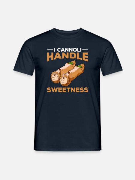 Cannoli Cannolo - Men's T-Shirt - navy
