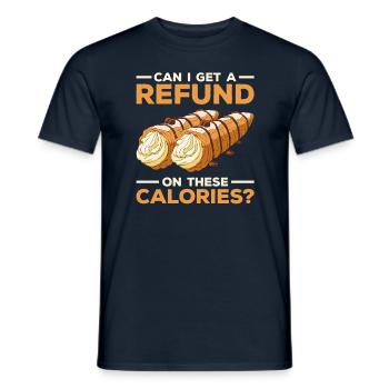 Cannoli Cannolo - Männer T-Shirt - Navy - Vorne - AI Model Male 178 light (178cm)