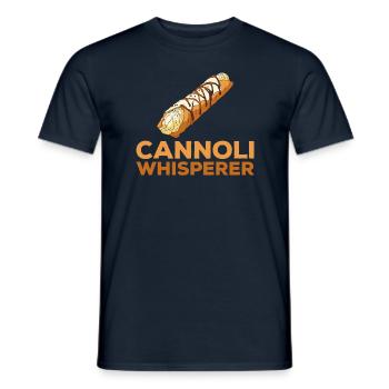 Cannoli Cannolo - Men's T-Shirt - navy - Front - AI Model Male 178 light (178cm)