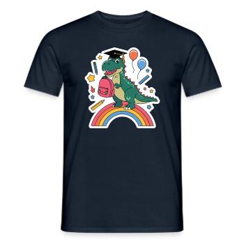 100th Day Of School 100 Day Of School Kids - Men's T-Shirt - navy - Front - AI Model Male 178 light (178cm)