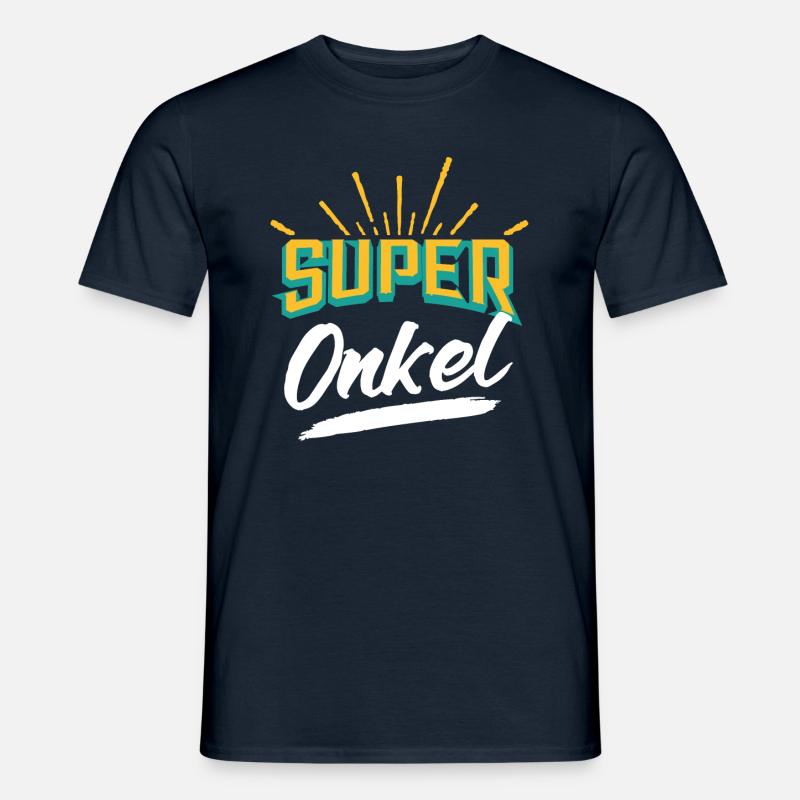Onkel Super onkel - T-skjorte herre - marine