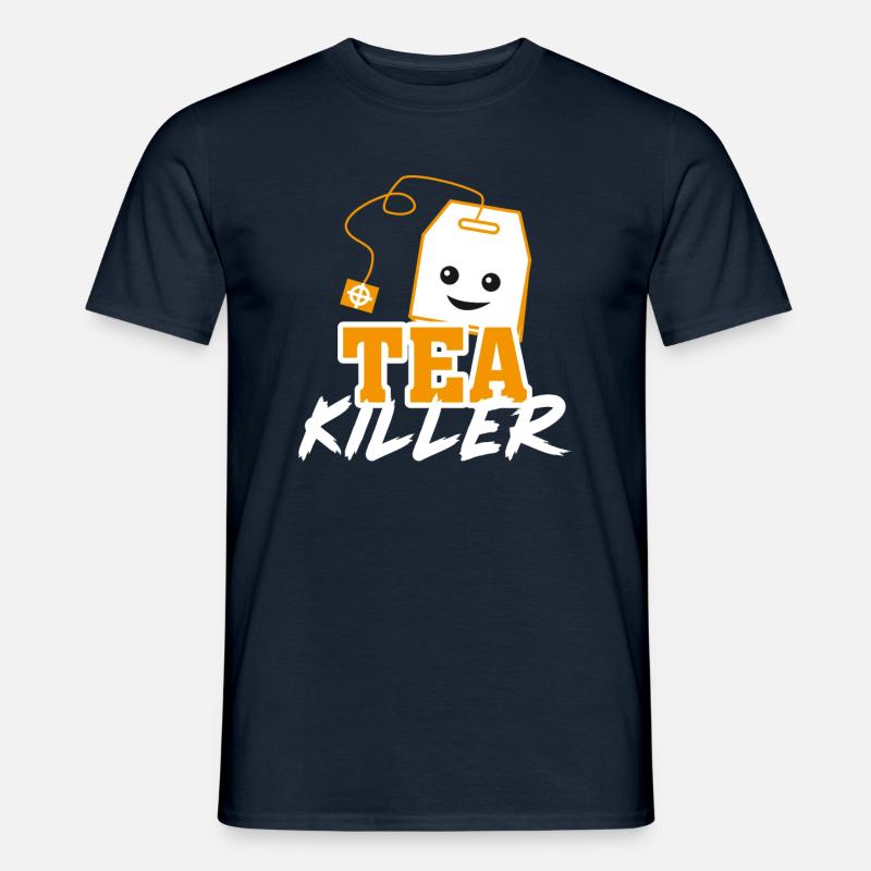 Teetrinker Tee - Männer T-Shirt - Navy