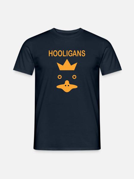 Gans Gänse Goose - Männer T-Shirt - Navy