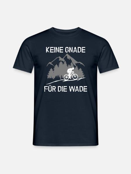 MTB - KEINE GNADE FÜR DIE WADE - Männer T-Shirt - Navy