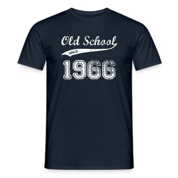 1966 - Männer T-Shirt - Navy - Vorne - AI Model Male 178 light (178cm)