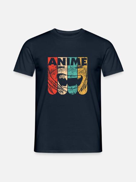 Anime Manga Kawaii au Manga Anime Japonais - T-shirt homme - marine