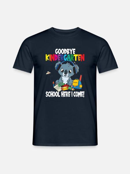 Kindergarten Schulanfang Einschulung - Männer T-Shirt - Navy