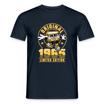 60 Years 60th Birthday Man Woman Limited Edition - Men's T-Shirt - navy - Front - AI Model Male 178 light (178cm)
