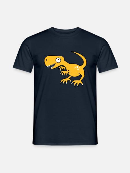 Dinosaur, dinosaur, Tyrannosaurus Rex - Men's T-Shirt - navy