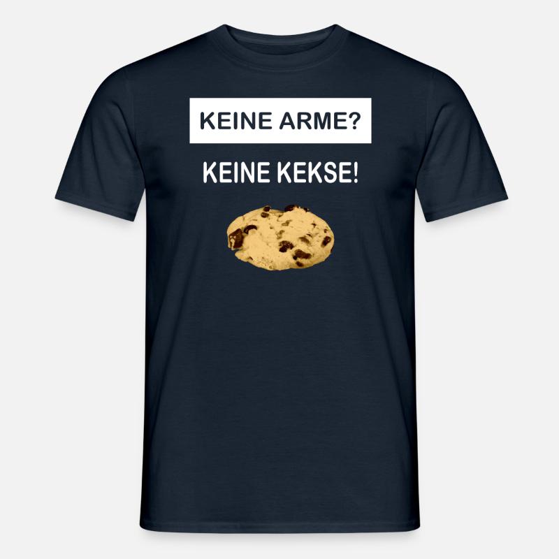 Pas de bras Pas de biscuits - T-shirt homme - marine