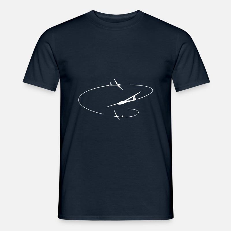 Glider Gliding Gliding Gliding Glider - Men’s T-shirt - navy