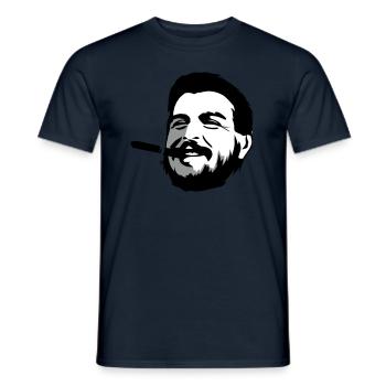 che - Männer T-Shirt - Navy - Vorne - AI Model Male 178 light (178cm)