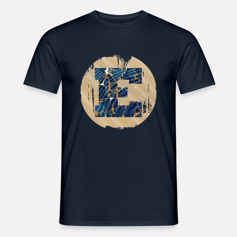 e 16 e - Männer T-Shirt - Navy