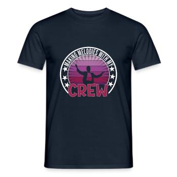 Festival - Men's T-Shirt - navy - Front - AI Model Male 178 light (178cm)