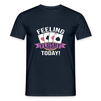 Holiday - Men's T-Shirt - navy - Front - AI Model Male 178 light (178cm)