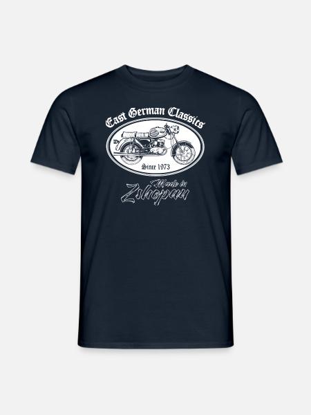 MZ TS250 - RetroClassic Motorrad DDR - Männer T-Shirt - Navy