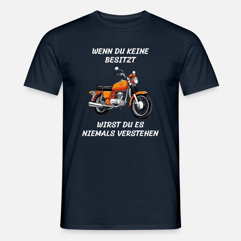 lustiger Spruch Simson - Männer T-Shirt - Navy