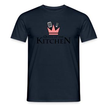 Queen Of The Kitchen - Männer T-Shirt - Navy - Vorne - AI Model Male 178 light (178cm)