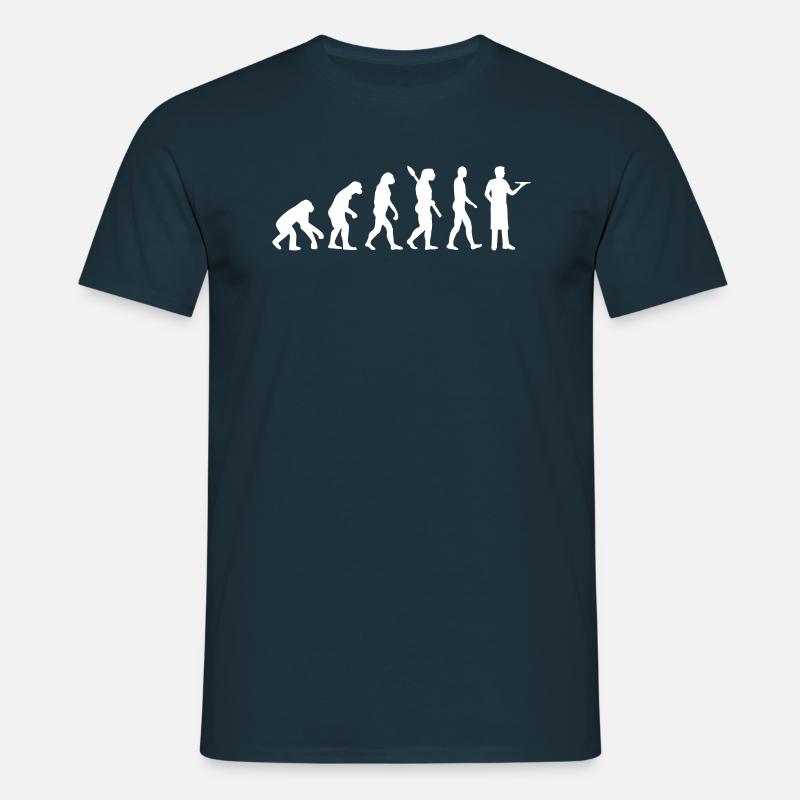 Evolution Garçon - T-shirt Homme - marine