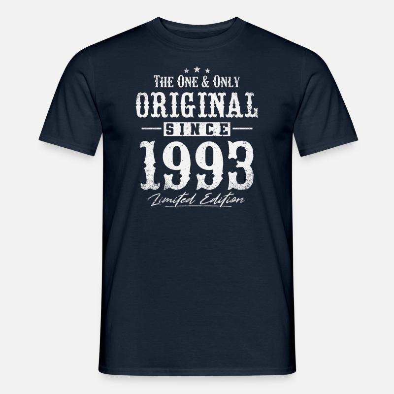Original seit 1993 - Männer T-Shirt - Navy