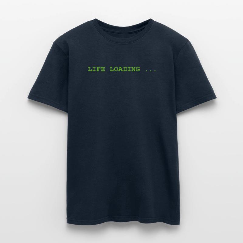 Life loading Lustiger Spruch Geschenkidee Gaming Männer T-Shirt