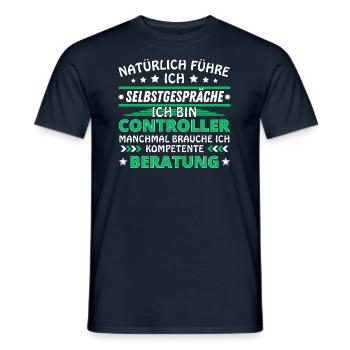 I'm Talking to Yourself - Controller Edition - Men's T-Shirt - navy - Front - AI Model Male 178 light (178cm)