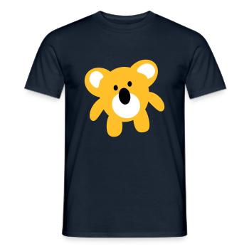 koala - Männer T-Shirt - Navy - Vorne - AI Model Male 178 light (178cm)