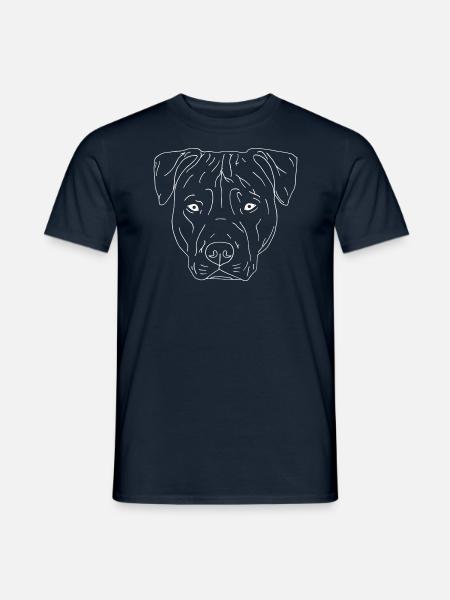 PB Terrier - Männer T-Shirt - Navy