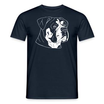 Continental Bulldog - Männer T-Shirt - Navy - Vorne - AI Model Male 178 light (178cm)