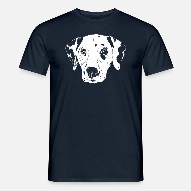 Dalmatiner - Männer T-Shirt - Navy