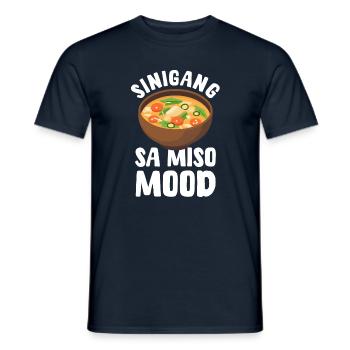 Lustige Philippinische Singang Suppe - Männer T-Shirt - Navy - Vorne - AI Model Male 178 light (178cm)