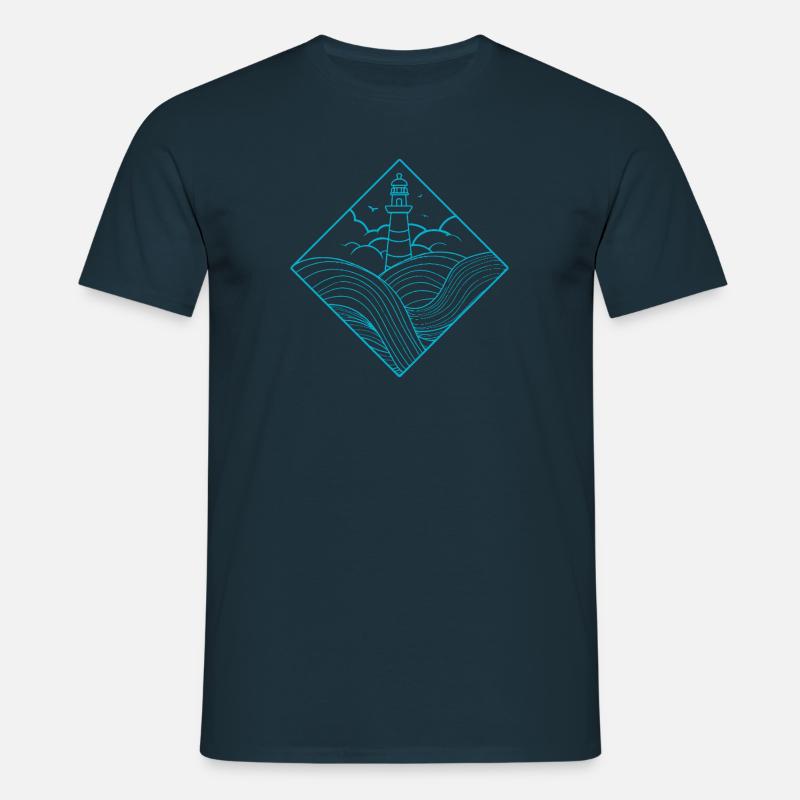 phare - T-shirt Homme - marine