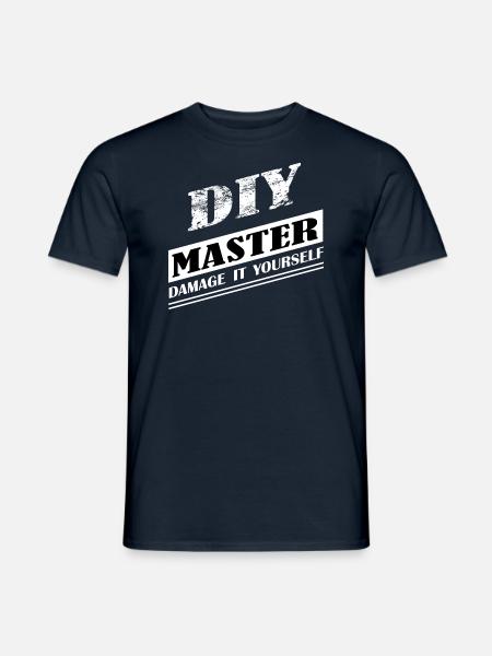 DIY Master - Men's T-Shirt - navy
