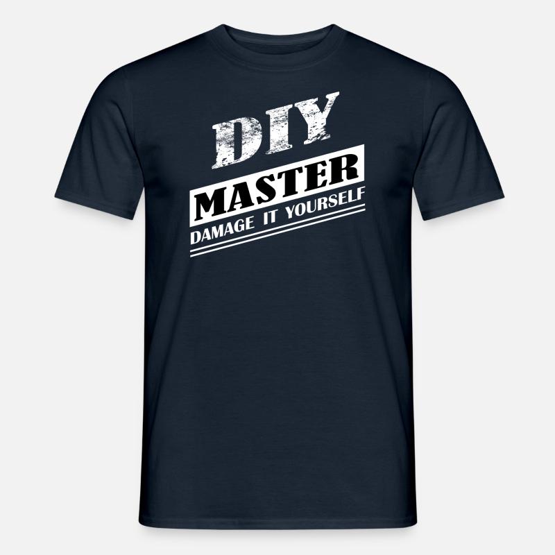 DIY Master - Männer T-Shirt - Navy
