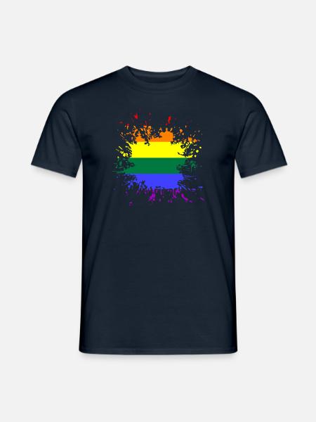 LGBTQ Pride Month - Männer T-Shirt - Navy