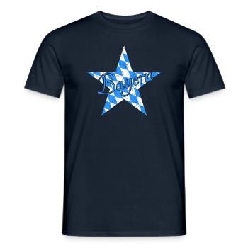 Bayern bayern - Männer T-Shirt - Navy - Vorne - AI Model Male 178 light (178cm)