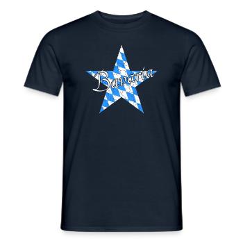 Bavaria Bayern - Männer T-Shirt - Navy - Vorne - AI Model Male 178 light (178cm)