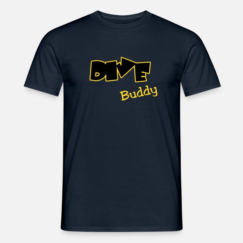 Dive Buddy - Männer T-Shirt - Navy
