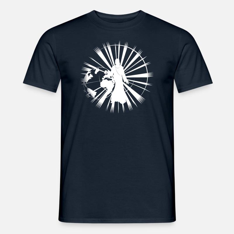 Das Licht der Welt - Männer T-Shirt - Navy